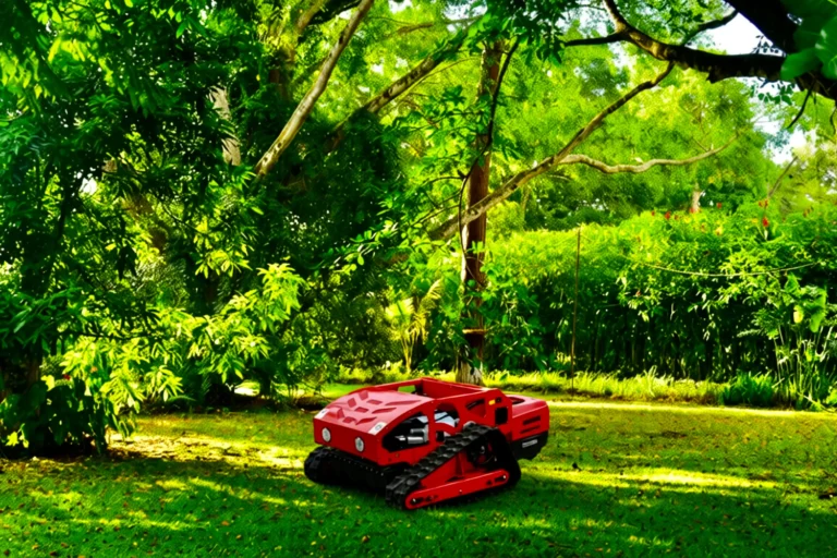 Trimmora TerraTrak 550 – Remote Control Lawn Mower