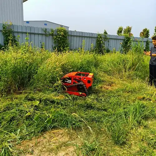remote operated lawn mower