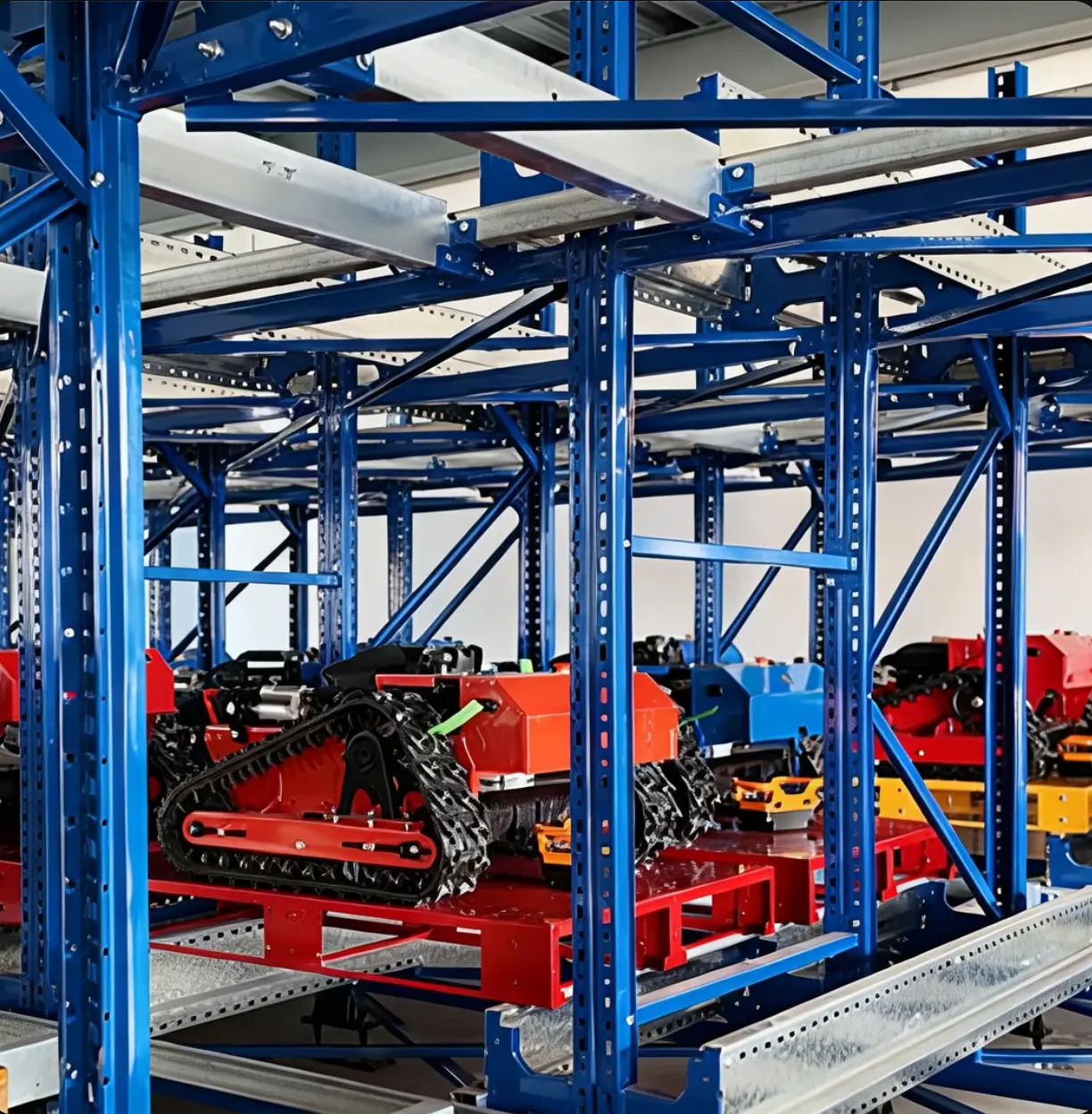 Tirmmora Remote-Controlled Lawn Mower Product Assembly Line