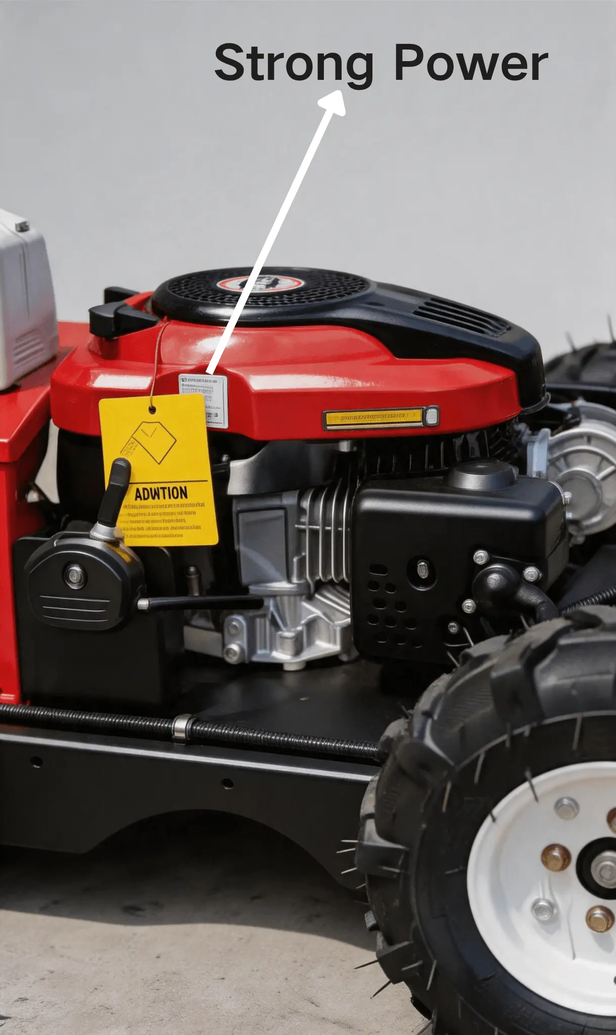 Trimmora OmniRover 550 – 4WD Remote Control Lawn Mower power