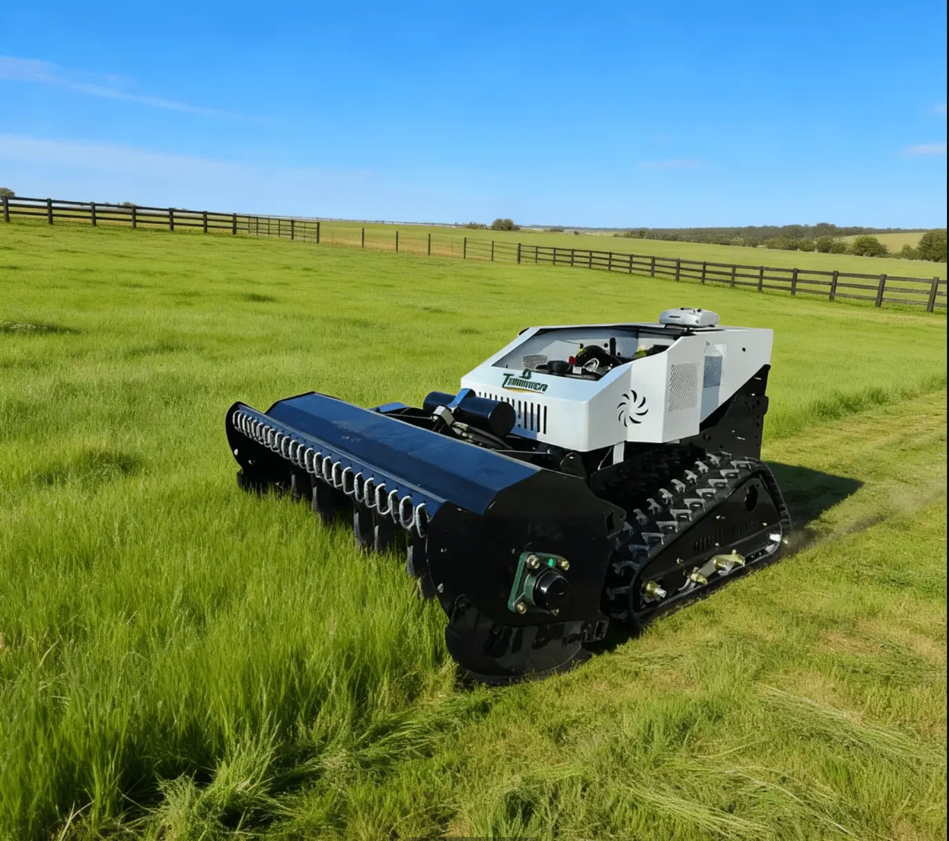 Trimmora TerrainCrusher 1000D – Commercial Remote Tracked Mowerpng