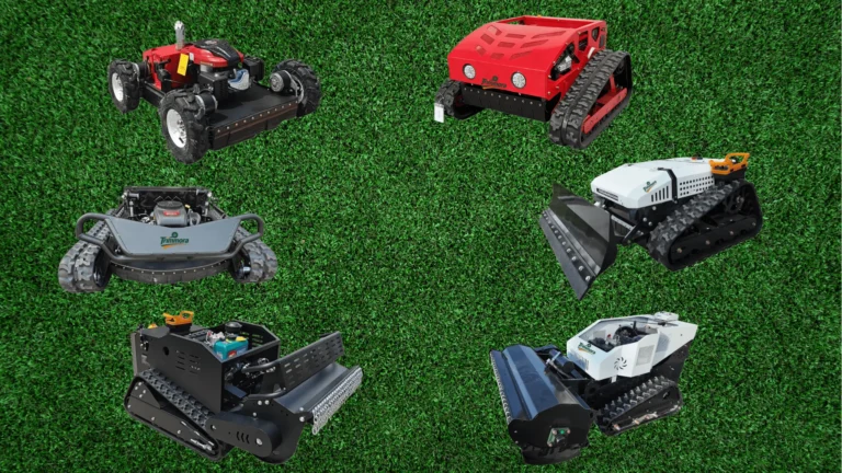 Trimmora all remote. control lawn mower