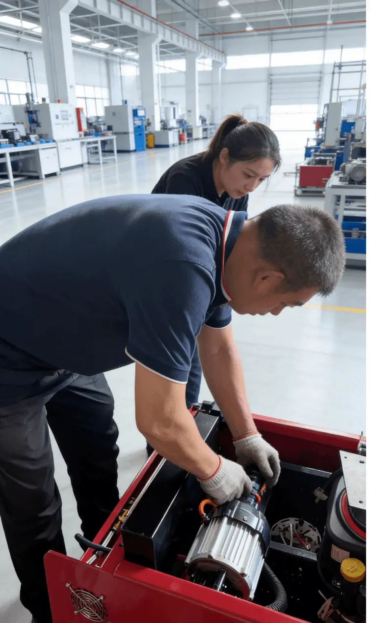 Trimmora quality control of trimmora lawn mowers