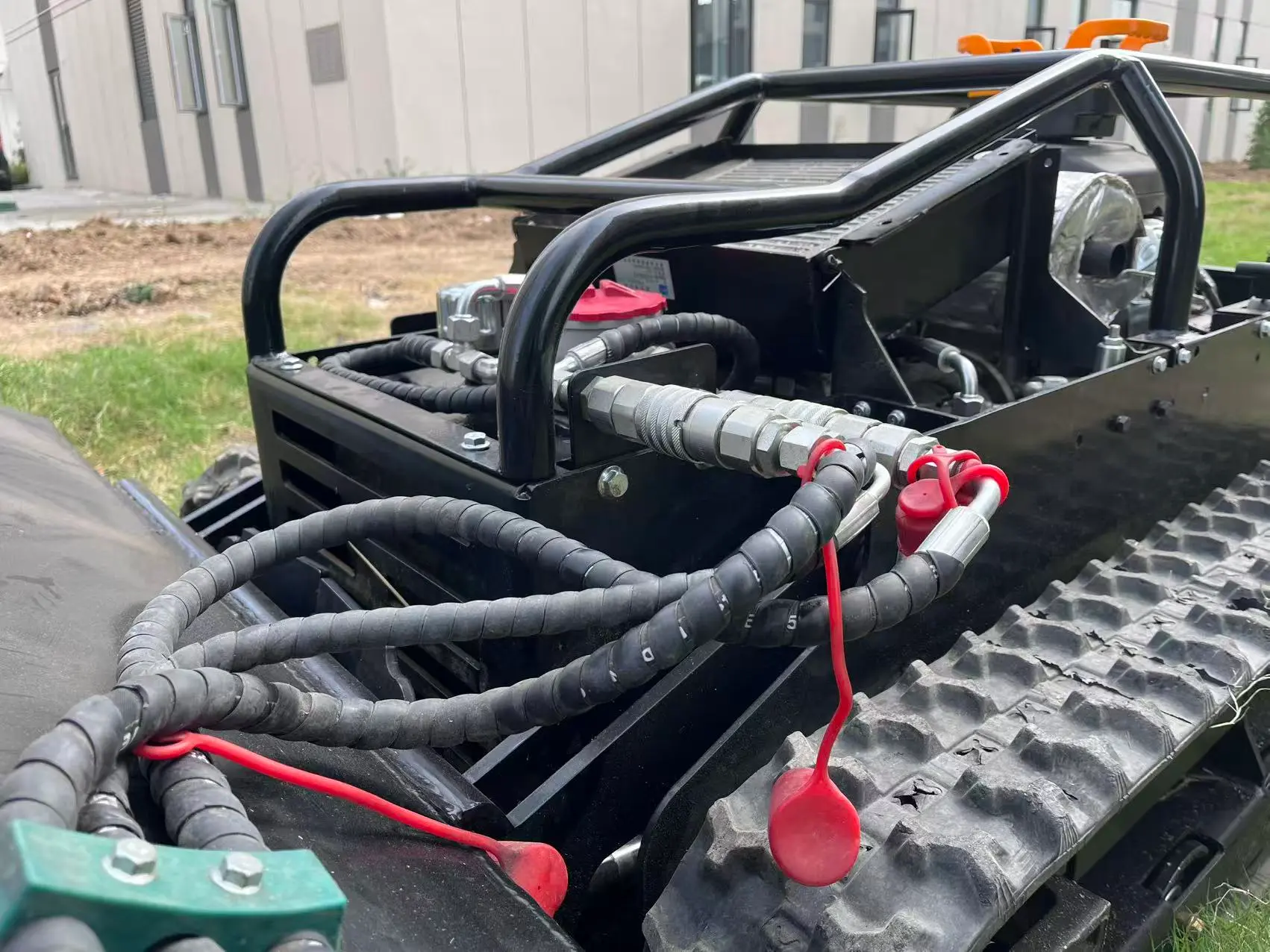 Trimmora HydraMaster 1000 – Full Hydraulic Remote Control Mower Hydraulic system / powertrain diagram