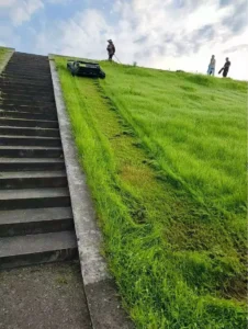 Sope Mower Actual Maximum Grade During Operation